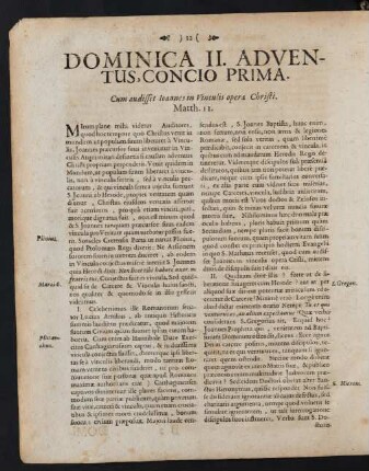 Dominica II. Adventus