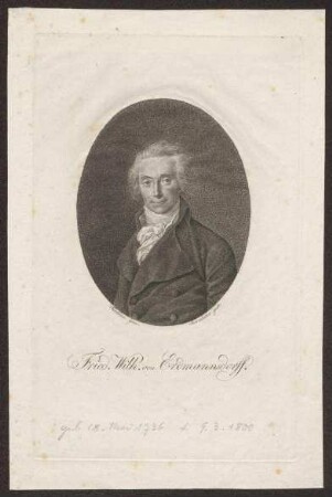 Erdmannsdorff, Friedrich Wilhelm von
