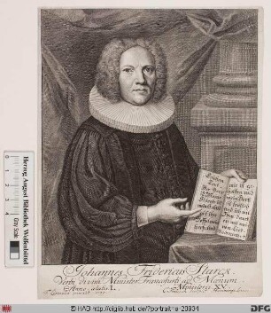 Bildnis Johann Friedrich Starck