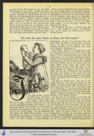 Wie sollen wir unsere Kinder an Körper und Geist erziehen?