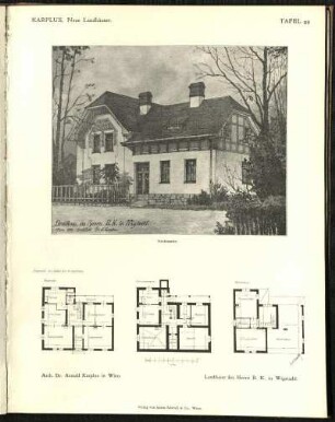 Landhaus des Herrn B. K. in Wigstadtl