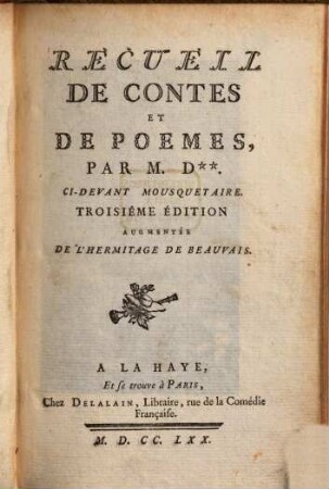 Recueil de contes et de poèmes