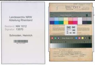 Entnazifizierung Heinrich Schrooten , geb. 15.05.1908 (Landwirt)