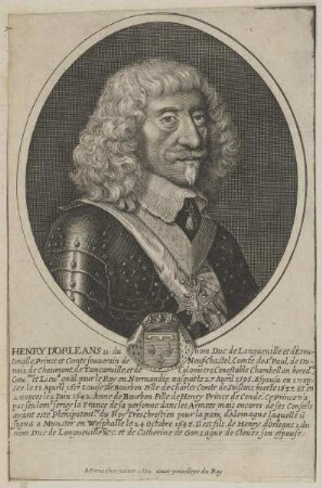 Bildnis des Henry d'Orleans II