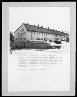Zitadelle Petersberg — Kaserne A
