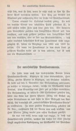 64-68 Der unterfränkische Protestantenverein