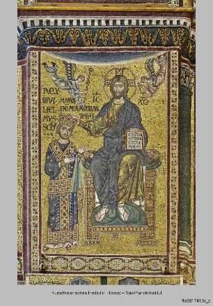 Christus krönt Wilhelm II. zum König