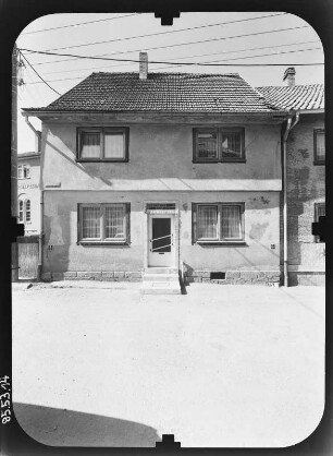 Schmalkalden, Künkelsgasse. Wohnhaus. Straßenfront