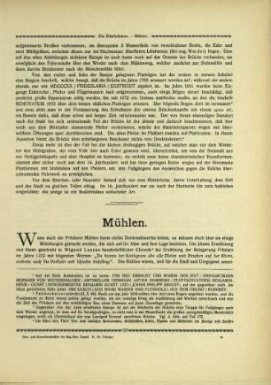 Mühlen