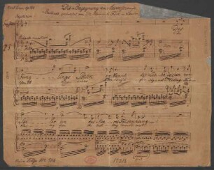 Die Begegnung am Meeresstrande; V, pf; a-Moll; op. 120b
