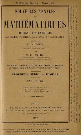 Mars 1890.