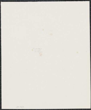 Icones Professorum Marpurgensium — Bildnis des Albert Jacob Arnoldi (1750-1833) — Rückseite