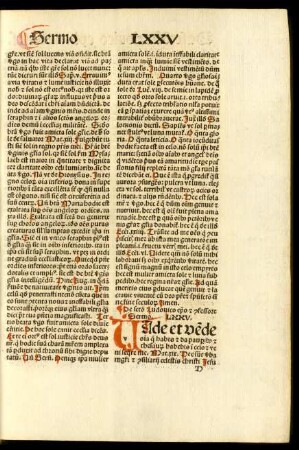 De sancto Ludovico episcopo et confessore Sermo .LXXV.