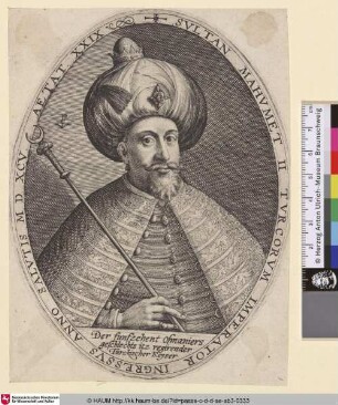 Sultan Mahumet II. Turcorum Imperator