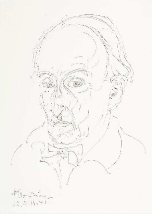 Bildnis von Klaus Wrage (1891-1984)