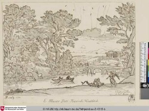 [Landschaft mit Tobias und dem Engel; Paysage avec Tobie]