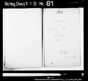 Streit zwischen Ditrich Bruchhausen zu Meinsen und Heinrich Balßen zu Lindhorst wegen Ausstattung