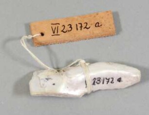 Fragment eines Angelhaken