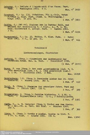 Vokalmusik