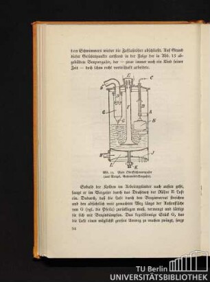 Abb. 15. Mein Oberflächenvergaser (aus Menzel, Automobil-Vergaser).