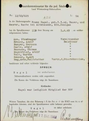 Nagel, Franz