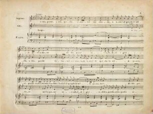 Salmo terzo a due voci (soprano ed alto) : coll' Accompagnamento di piano