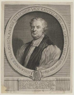 Bildnis des Johannes Tillotson