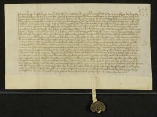 Die Ulmer Bürger Peter Krafft, Sohn des Kräftlin Krafft, und Eberhard Schleicher, derzeit Pfleger der Allerheiligenkapelle in Ulm [abgegangen, Bereich Alter Friedhof], verkaufen dem Stadtschreiber zu Ulm Heinrich Neithardt einen Acker in Ulm vor dem Werd des Kopprel neben dem Acker des Jakob Fainagg. Diesen Acker hat der verstorbene Bisser der Kapelle übergeben. Von dem Acker sind außer einem Zins in Höhe von 2 Schilling Heller und 2 Herbsthühnern, der dem Heiliggeistspital in Ulm [abgegangen, Bereich Neue Straße, Lagerbuch Nr. 261/2, 254] zusteht, keinerlei Abgaben zu entrichten. Der Käufer hat ihnen dafür 8 rheinische Gulden und 1 Pfund Heller bezahlt.