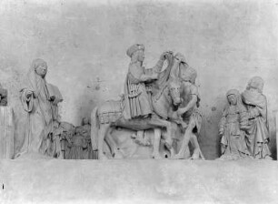 Sankt Martin-Gruppe, Kleriker und Stifter