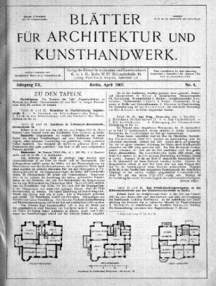 No. 4., April 1907