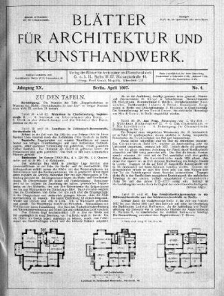 No. 4., April 1907