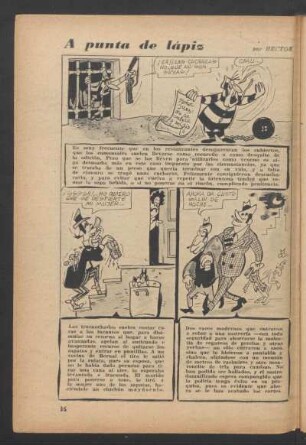 A punta de lápiz - [Historieta con viñetas]
