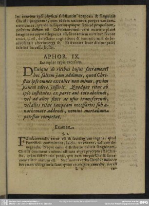 Aphor. IX.