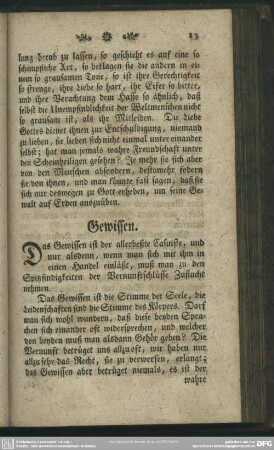 Gewissen