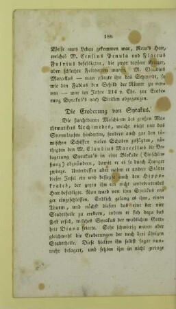 Die Eroberung von Syrakus