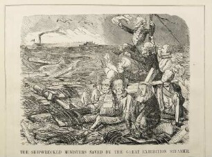 The shipwrecked ministers saved by the Great Exhibition steamer