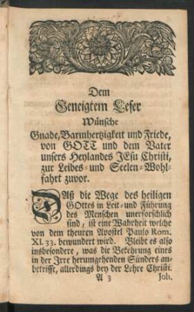 Dem Geneigtem Leser