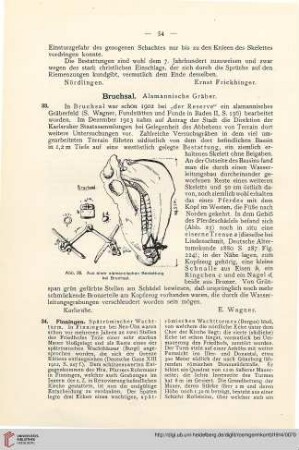 7: Bruchsal, alamannische Gräber