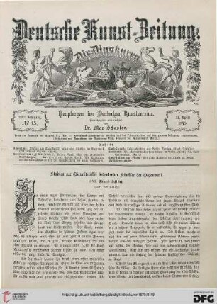 Nr. 15 (11. April 1875)