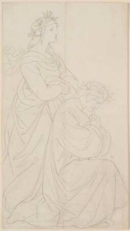 Dante und Beatrice, aus dem Dante-Zyklus