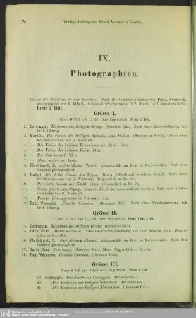 IX. Photographien
