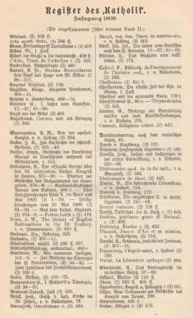 484-488 Register Jahrgang 1909