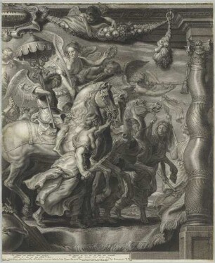 Der Triumph der Kirche durch die Eucharistie (rechte Seite)