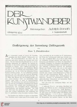 4/5: Versteigerung der Sammlung Chillingworth