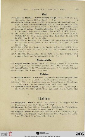 Italien (Nr. 5882-6119)