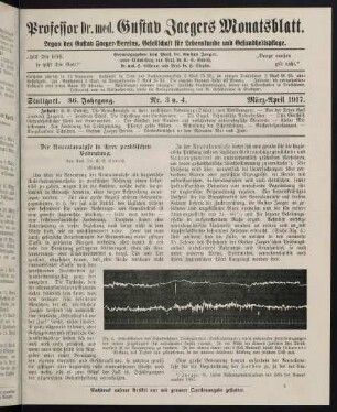 13-25, Nr. 3 u. 4. März-April 1917.