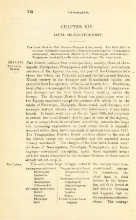 Chapter XIV. Local self-government