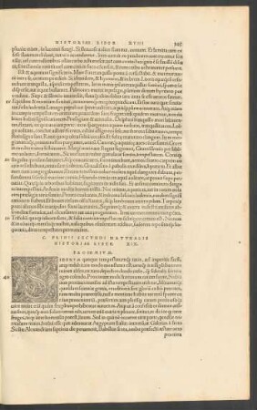 C. Plinii Secundi Naturalis Historiae Liber XIX.