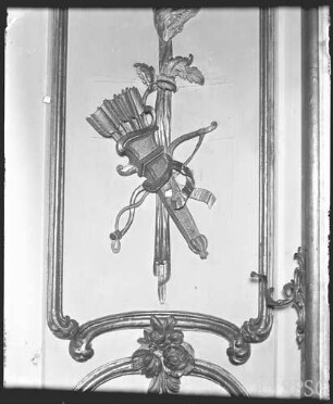 Potsdam, Neues Palais, Oberes Fürstenquartier, Jagdkammer, R.: 259, Nordostecke.