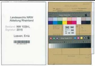 Entnazifizierung Erna Loeven , geb. 17.08.1913 (Fuersorgerin)